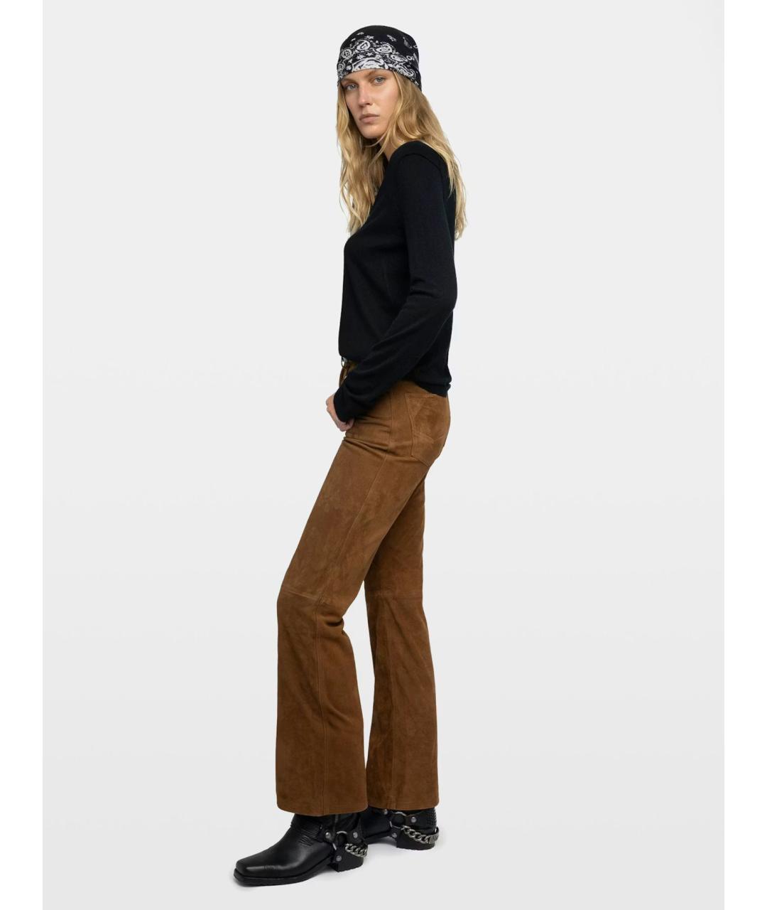 ZADIG & VOLTAIRE Черный кашемировый джемпер / свитер, фото 5