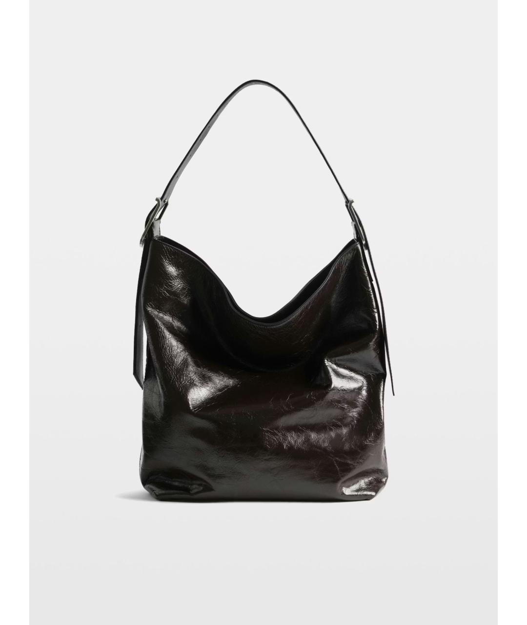 ZADIG & VOLTAIRE Бордовая кожаная сумка через плечо, фото 4