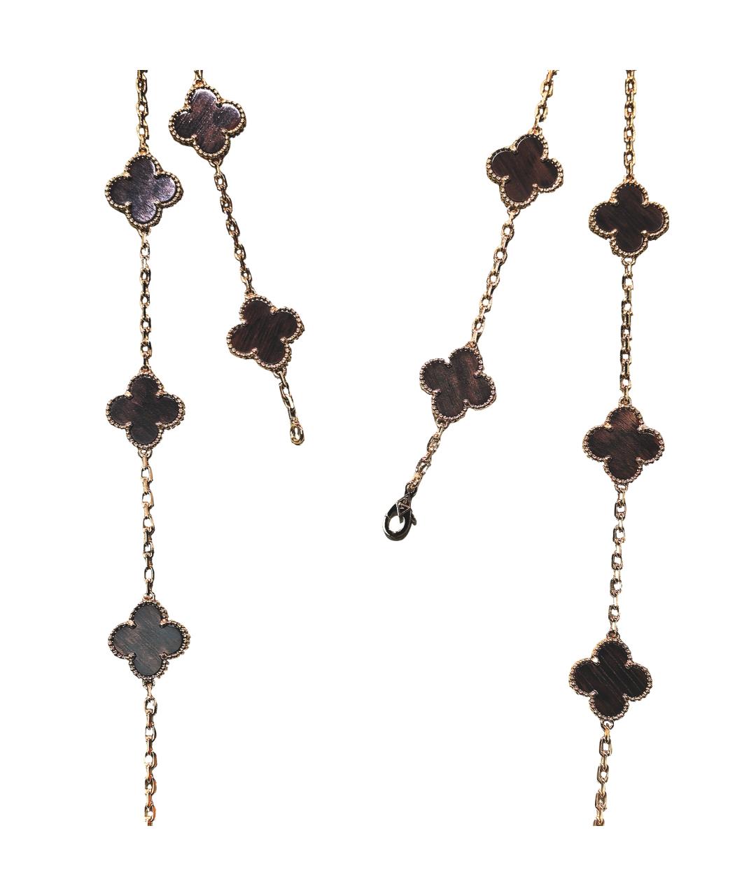 VAN CLEEF & ARPELS Коричневое колье, фото 3