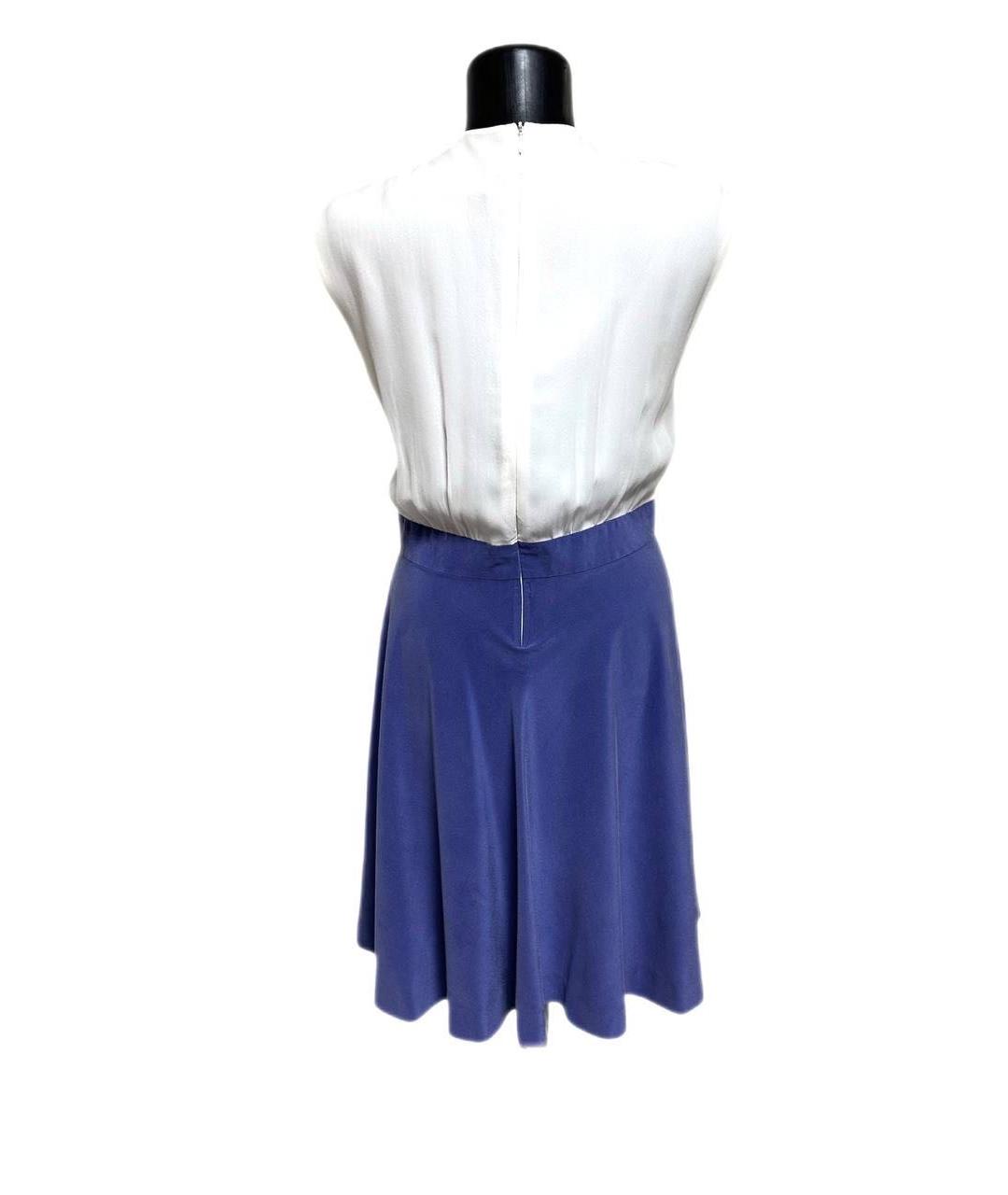 MAX MARA Мульти шелковое коктейльное платье, фото 3