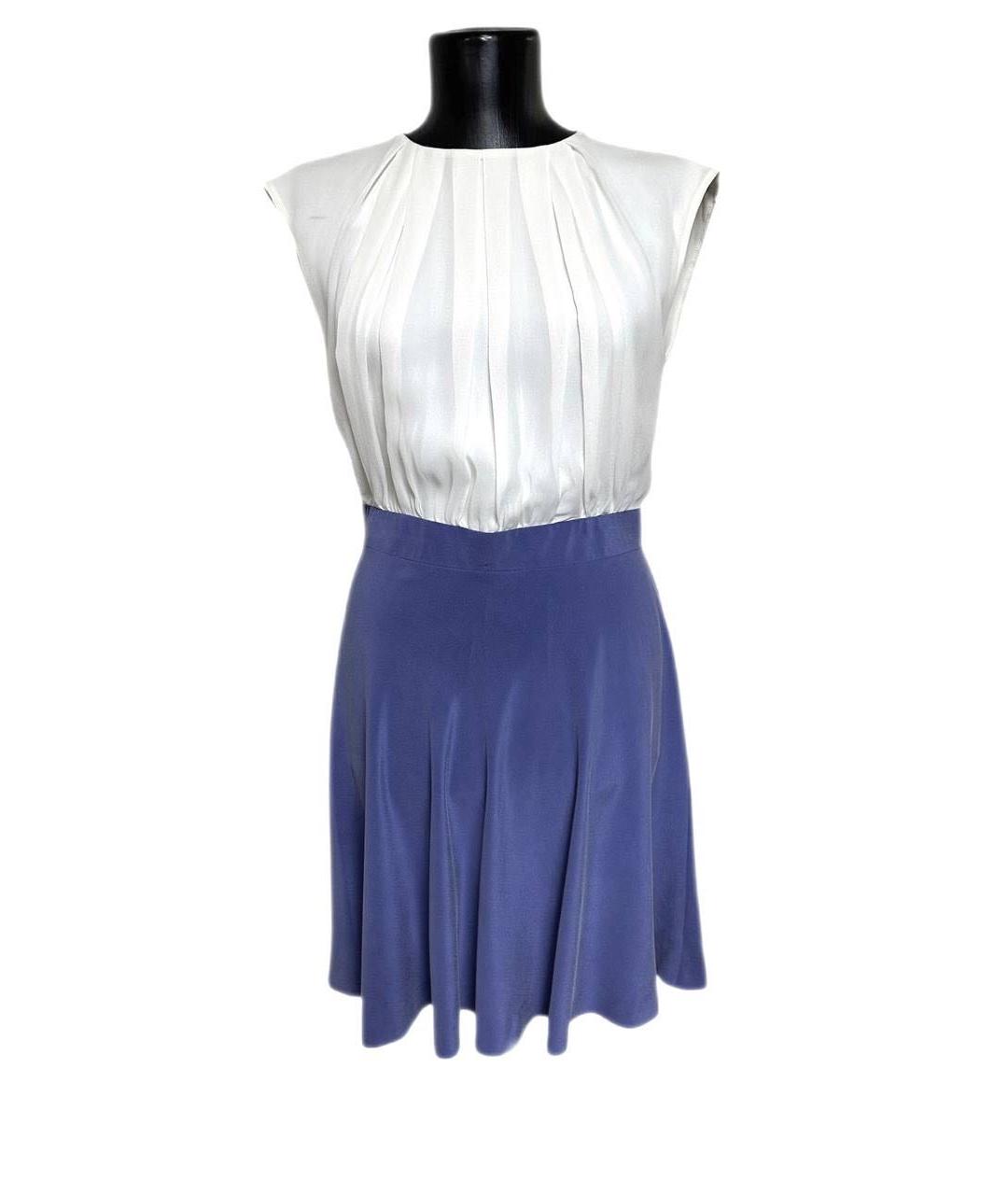 MAX MARA Мульти шелковое коктейльное платье, фото 2