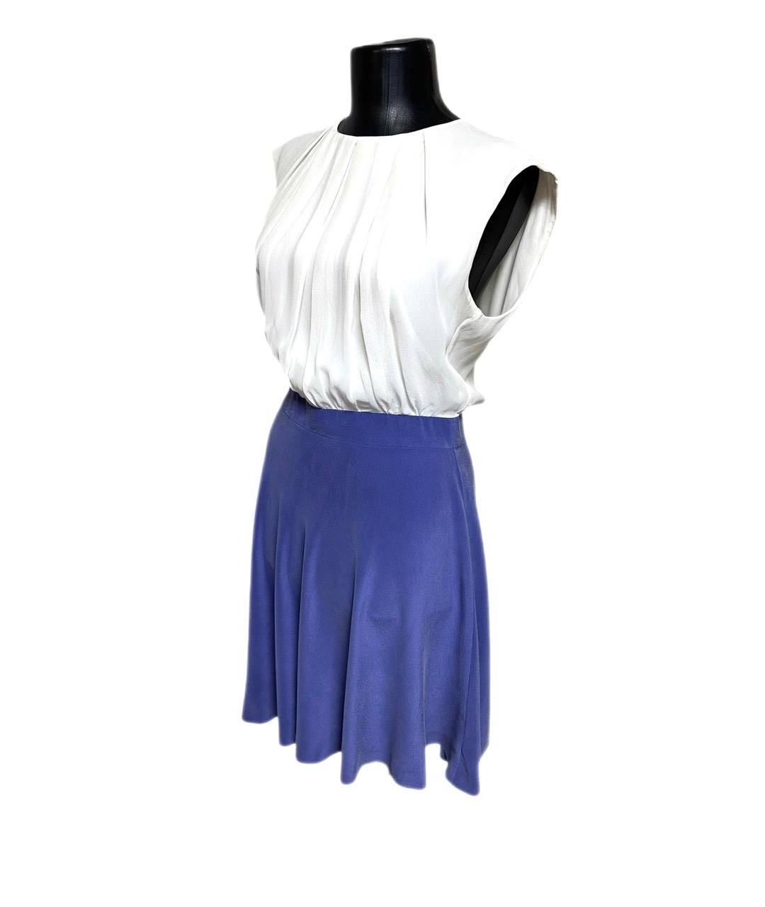 MAX MARA Мульти шелковое коктейльное платье, фото 6