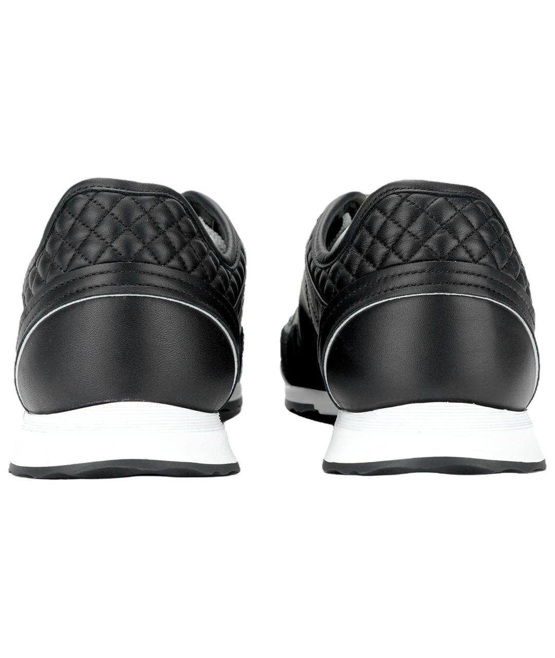 CHANEL Черные низкие кроссовки / кеды, фото 4