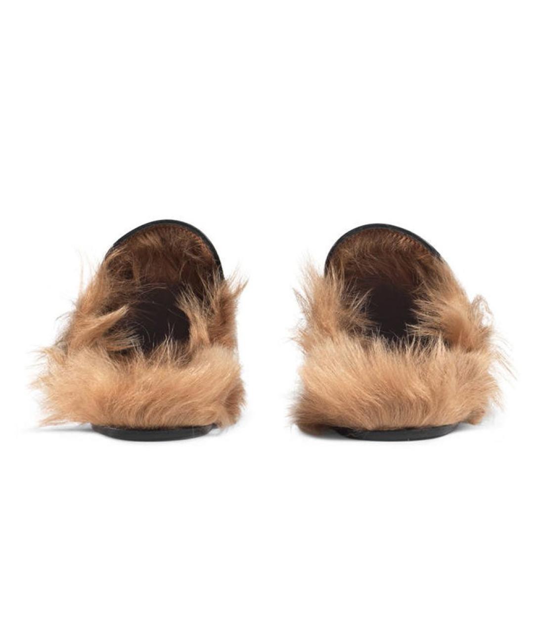 GUCCI Черные кожаные мюли, фото 4