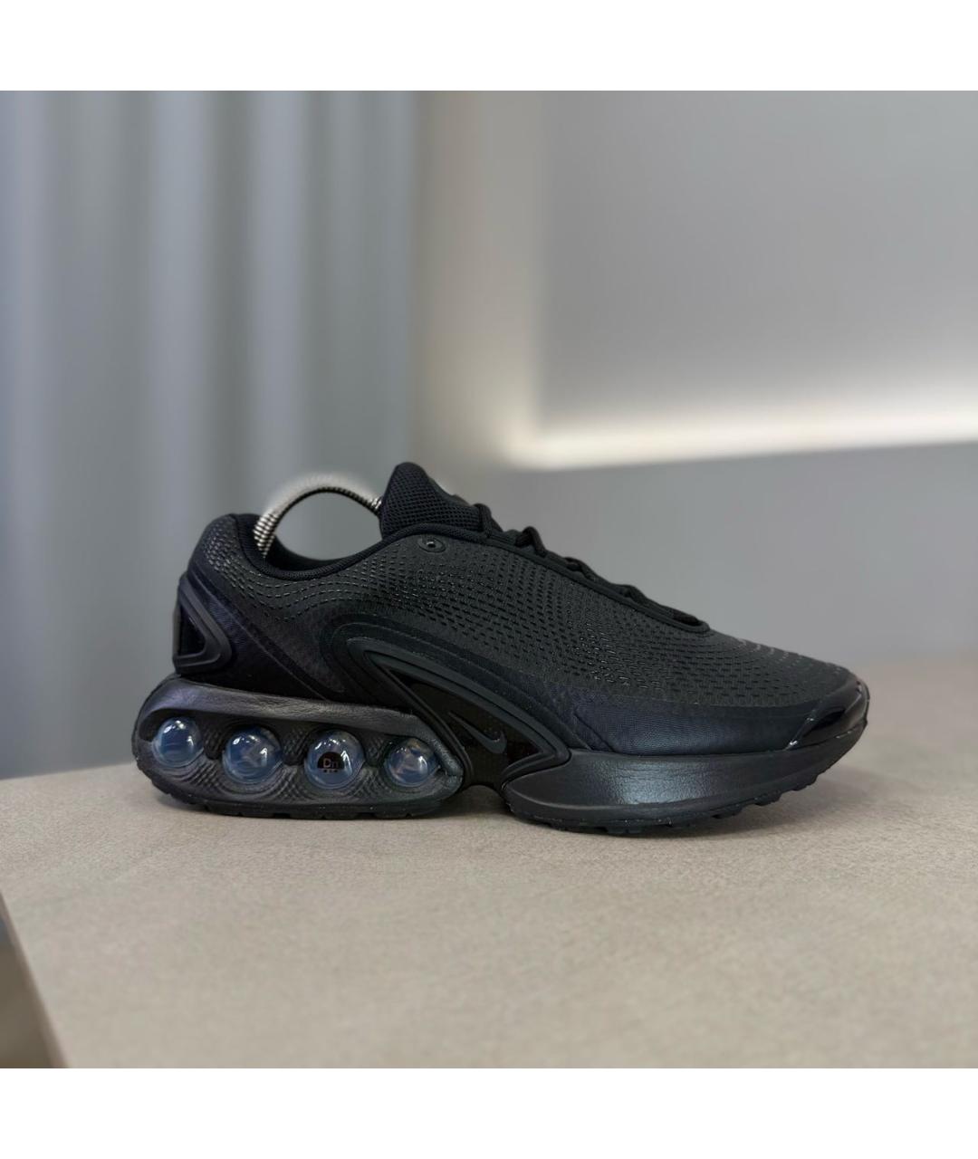 NIKE Черные синтетические низкие кроссовки / кеды, фото 8