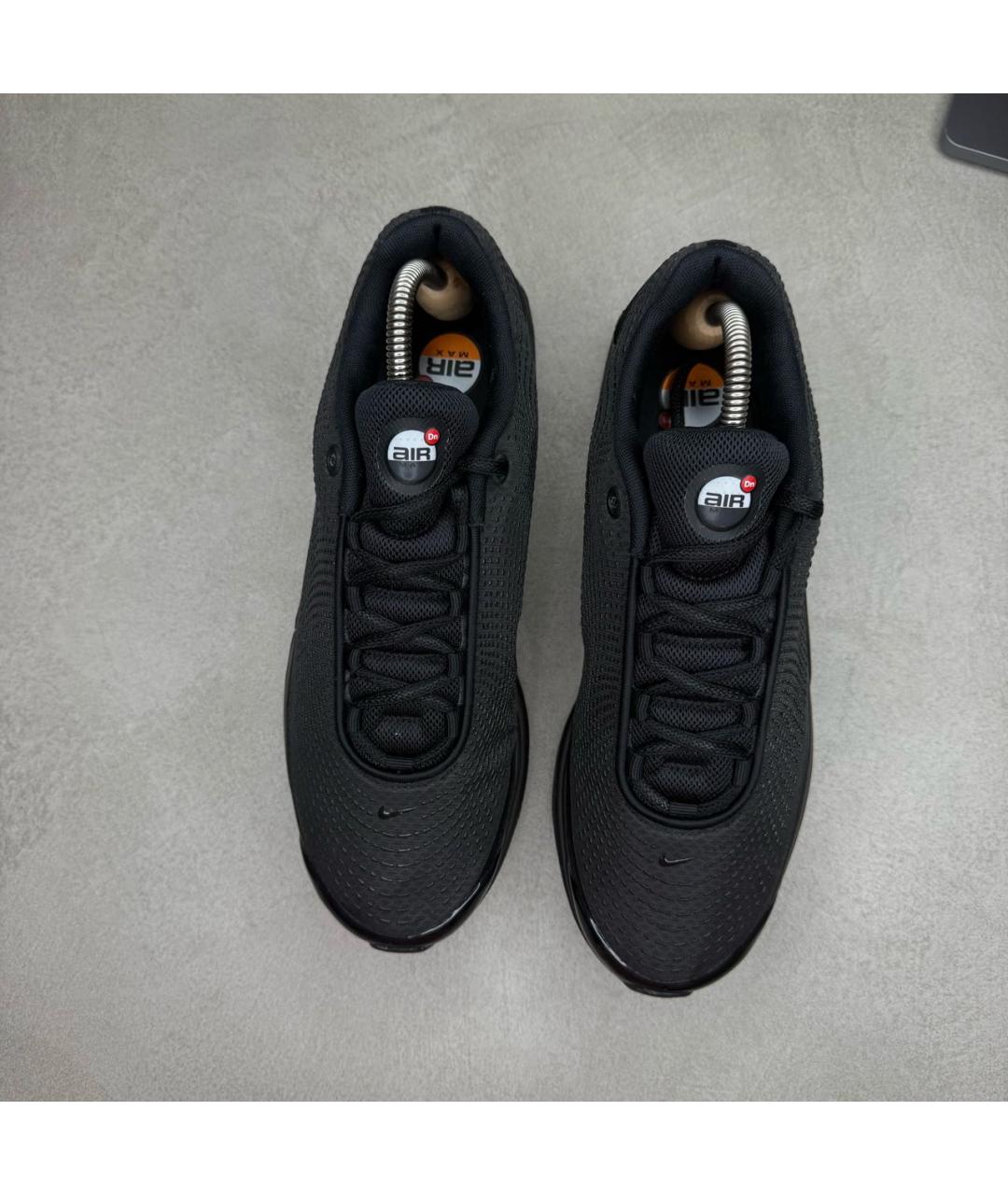 NIKE Черные синтетические низкие кроссовки / кеды, фото 3