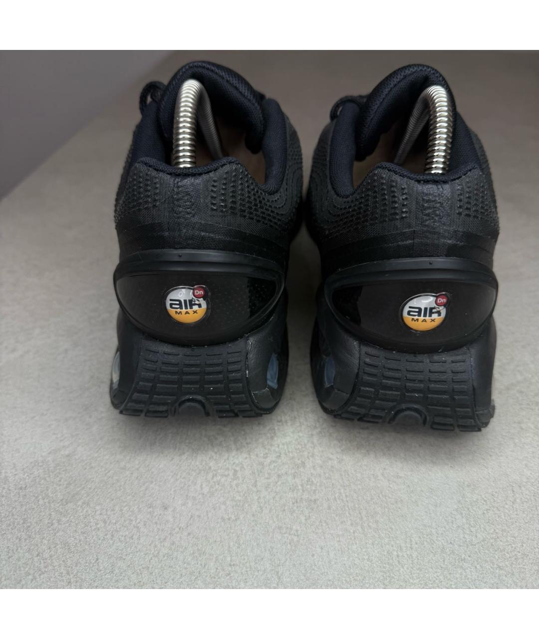 NIKE Черные синтетические низкие кроссовки / кеды, фото 4