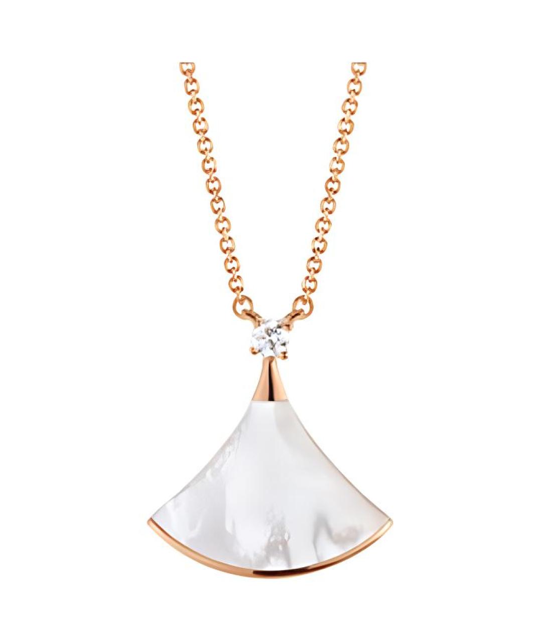 BVLGARI Золотая подвеска из розового золота, фото 1
