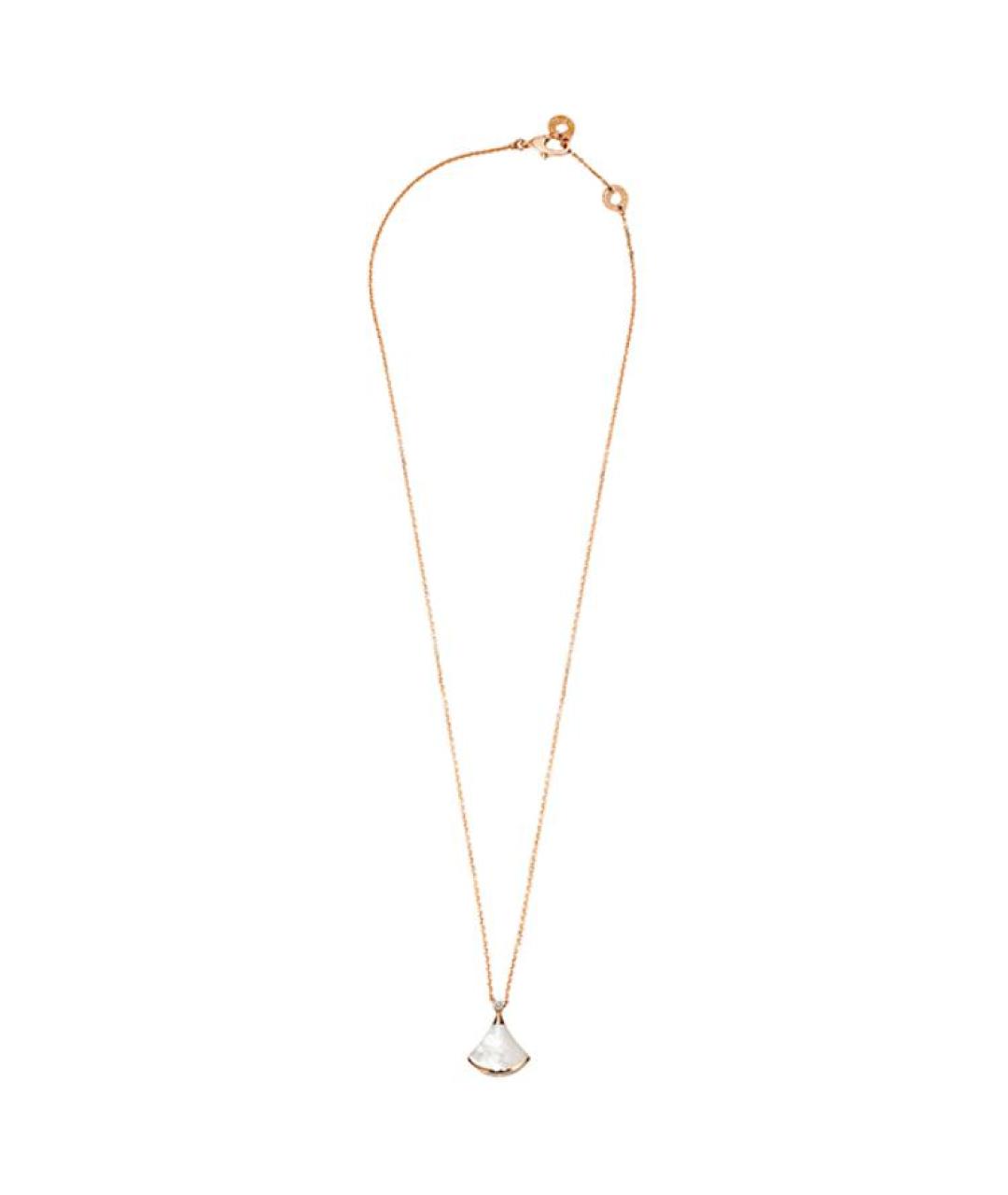 BVLGARI Золотая подвеска из розового золота, фото 2