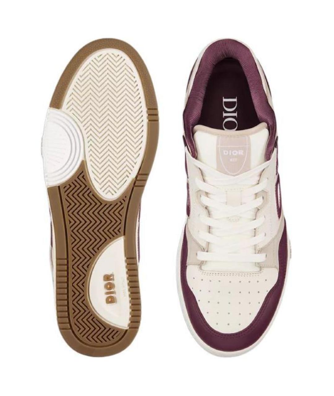 CHRISTIAN DIOR Мульти кожаные высокие кроссовки / кеды, фото 5