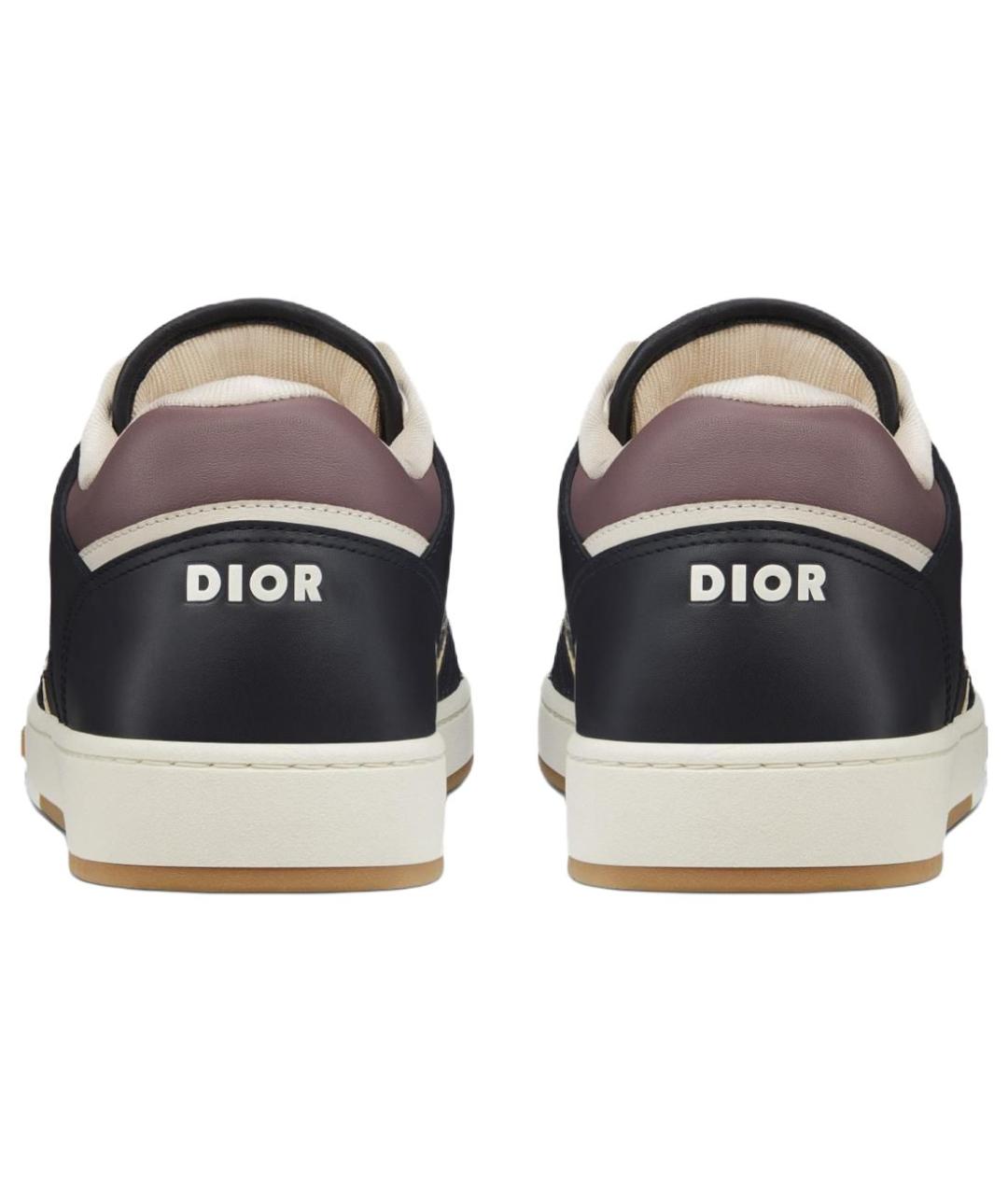 CHRISTIAN DIOR Мульти кожаные низкие кроссовки / кеды, фото 4
