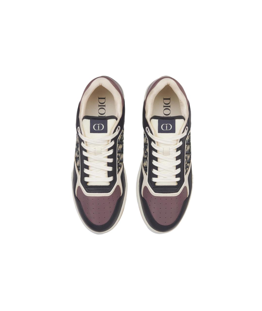 CHRISTIAN DIOR Мульти кожаные низкие кроссовки / кеды, фото 5