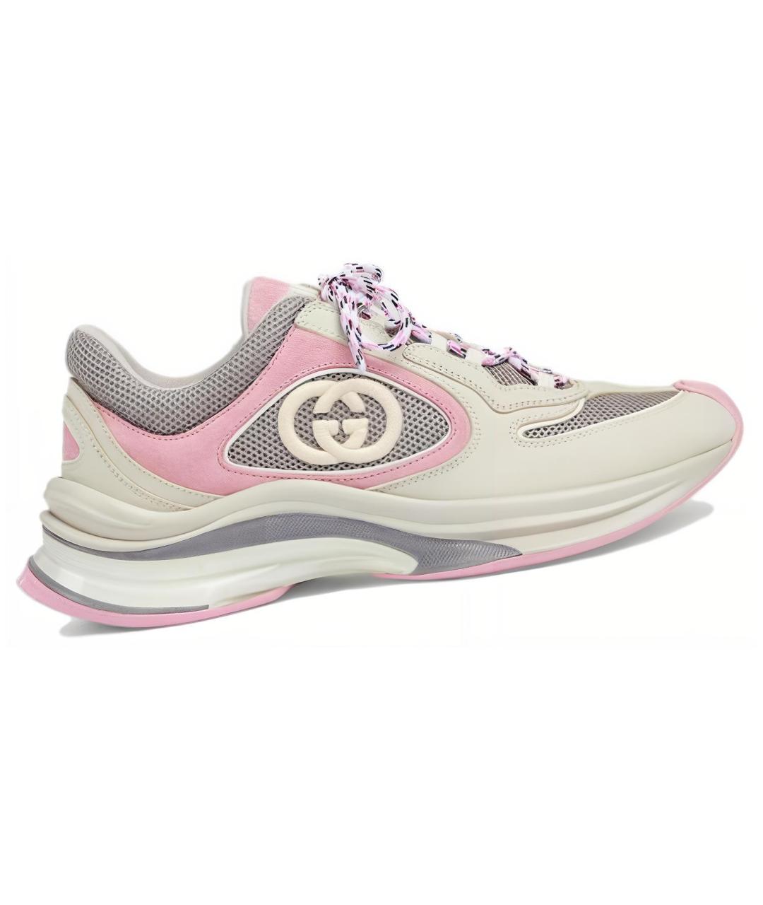 GUCCI Мульти замшевые кроссовки, фото 2