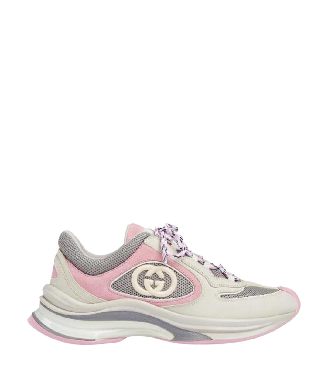 GUCCI Мульти замшевые кроссовки, фото 1