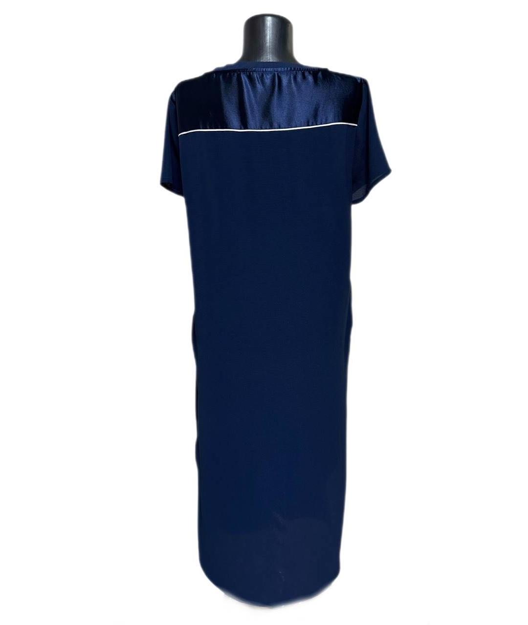 LIU JO Синее полиэстеровое повседневное платье, фото 2