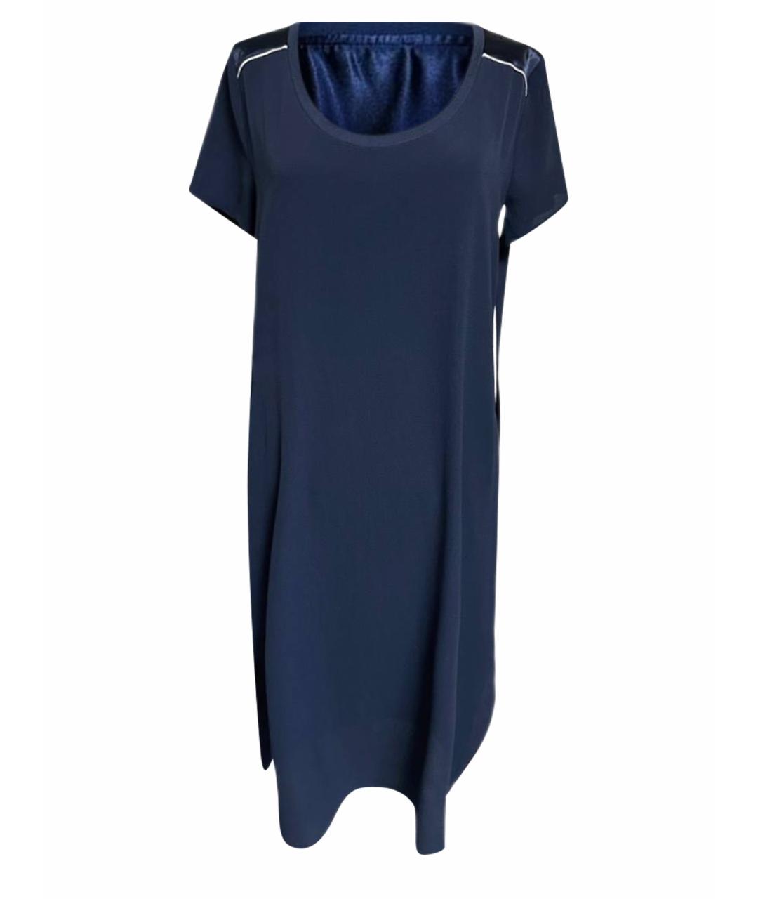 LIU JO Синее полиэстеровое повседневное платье, фото 1