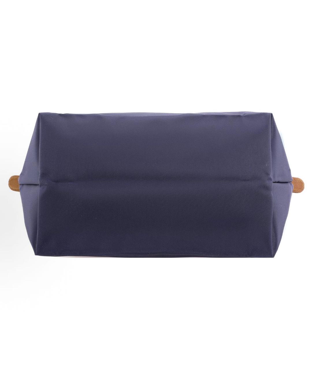LONGCHAMP Темно-синяя сумка тоут, фото 5