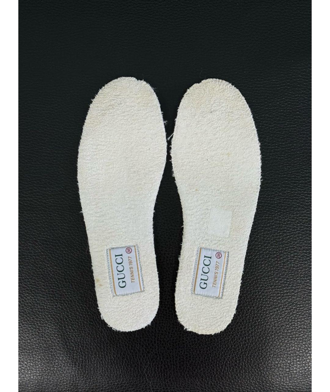 GUCCI Коричневые кеды, фото 8