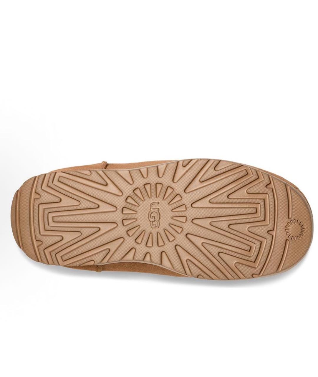 UGG AUSTRALIA Коричневые замшевые сабо, фото 5