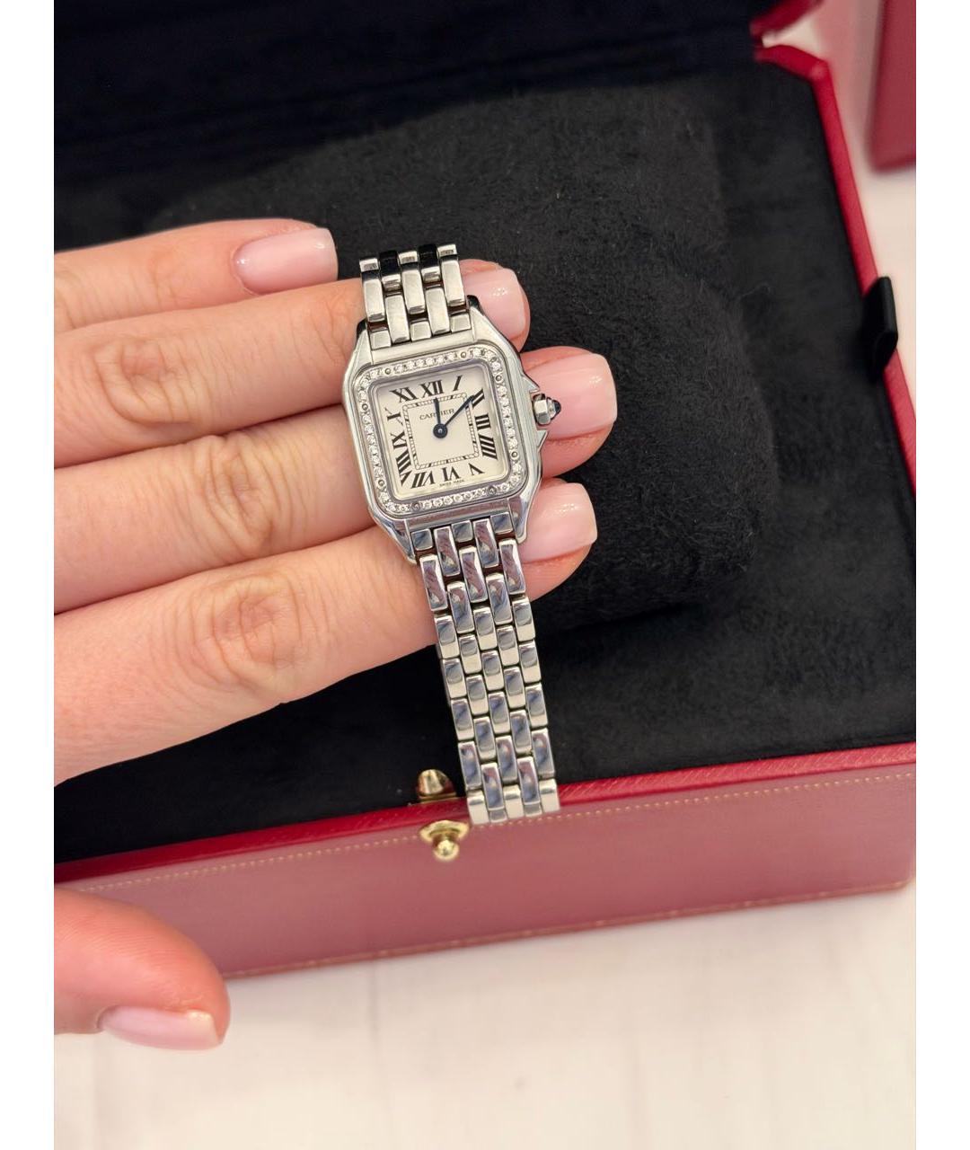 CARTIER Серебряные часы, фото 3