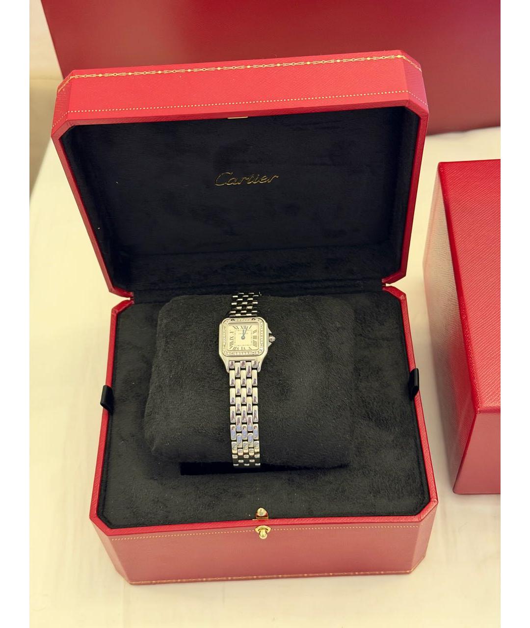 CARTIER Серебряные часы, фото 2