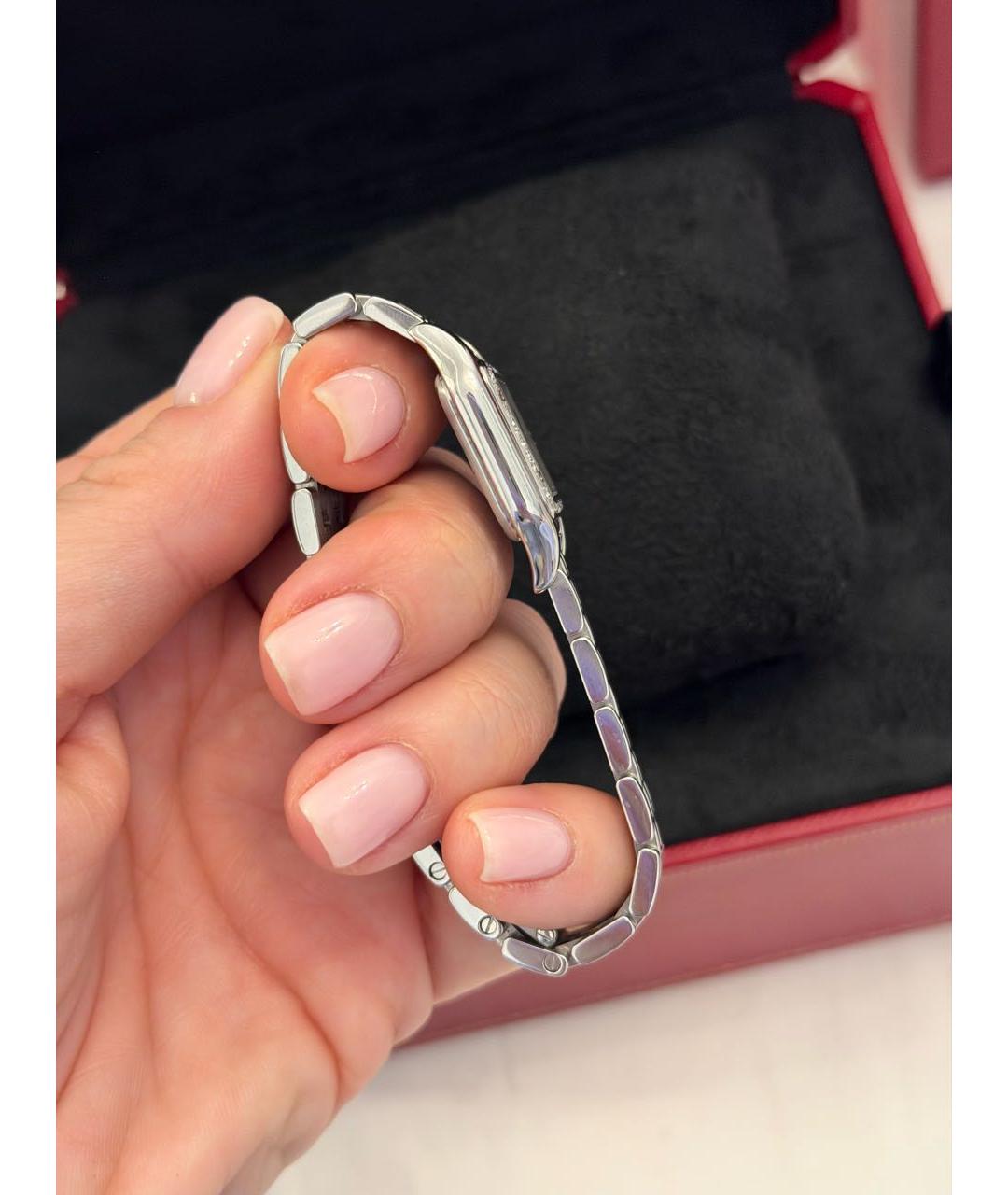 CARTIER Серебряные часы, фото 6