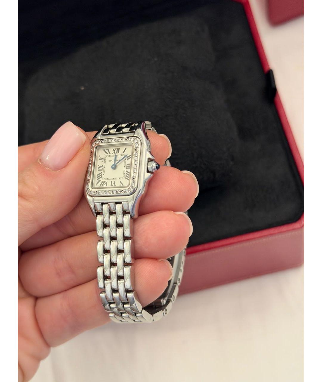 CARTIER Серебряные часы, фото 5