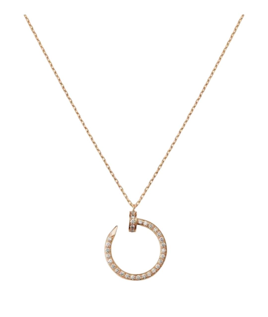 CARTIER Золотая подвеска из розового золота, фото 1