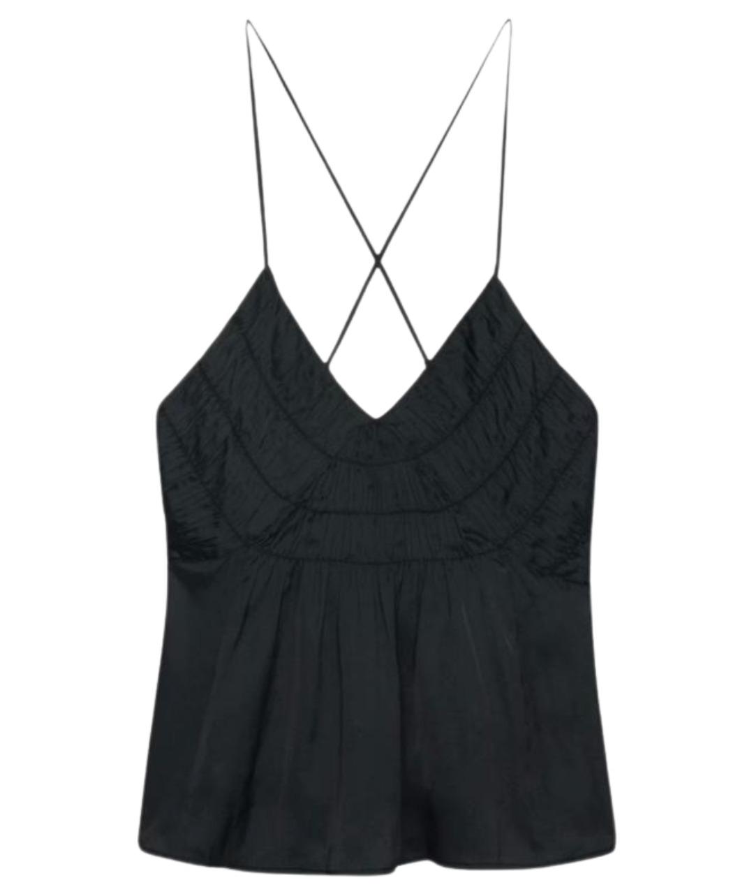 ZADIG & VOLTAIRE Черная полиэстеровая блузы, фото 1