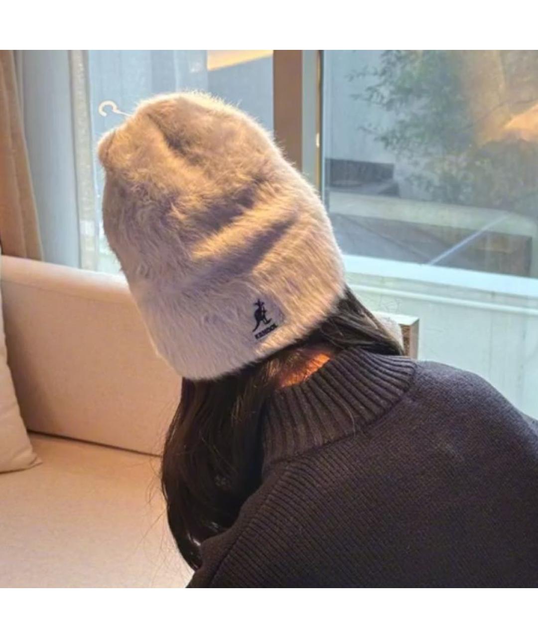 SUPREME Голубая шапка, фото 4