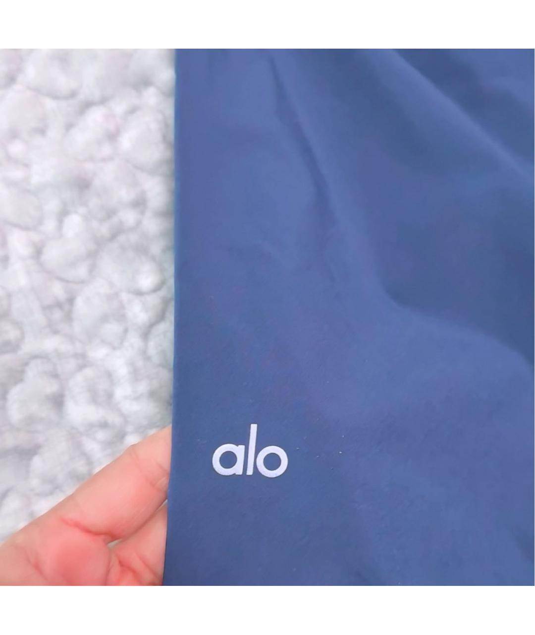 ALO YOGA Темно-синие спортивные брюки и шорты, фото 7