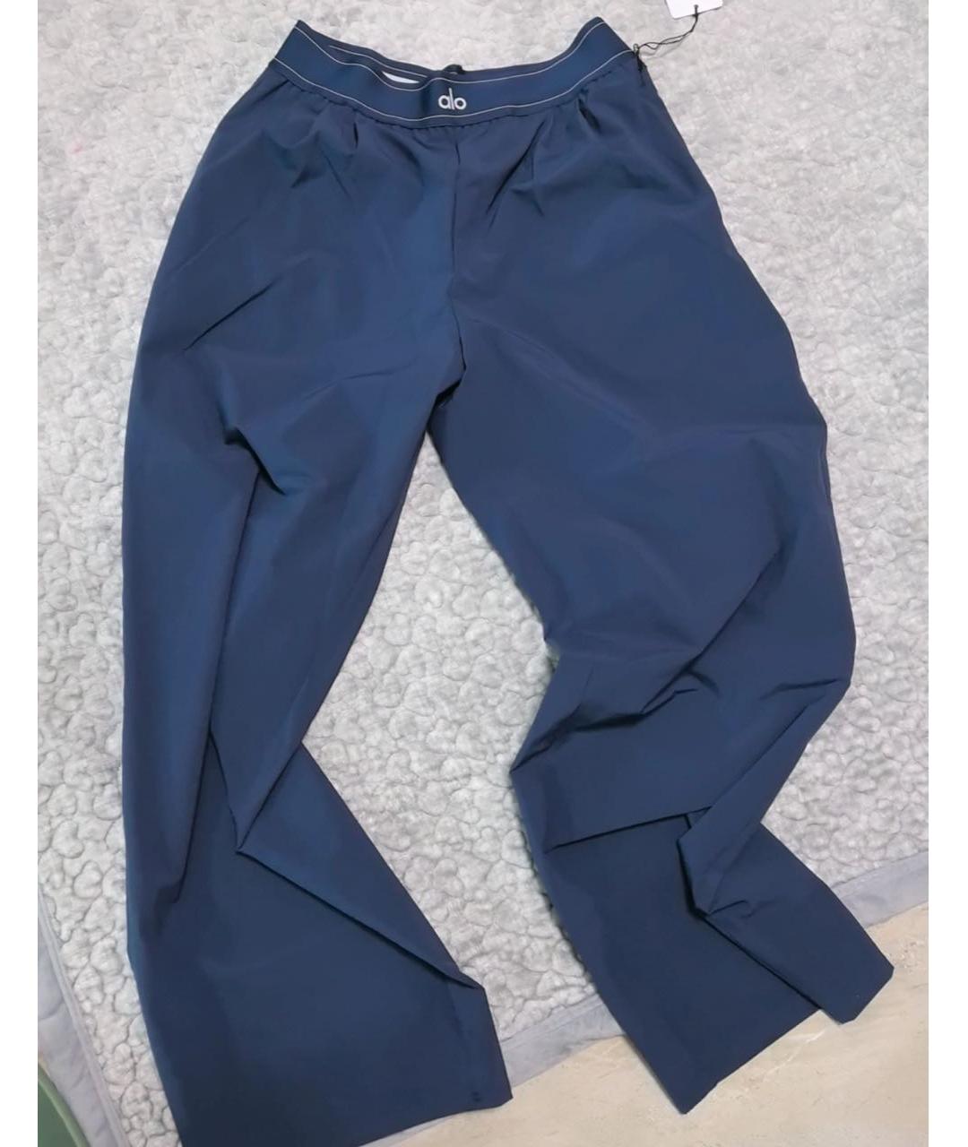 ALO YOGA Темно-синие спортивные брюки и шорты, фото 5