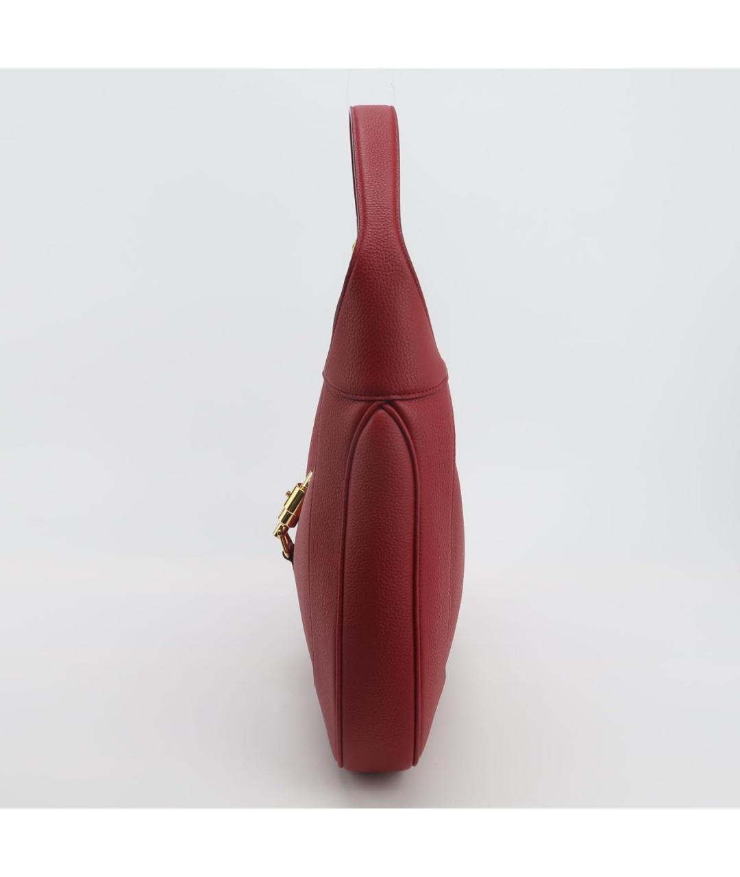 GUCCI Красная кожаная сумка через плечо, фото 2