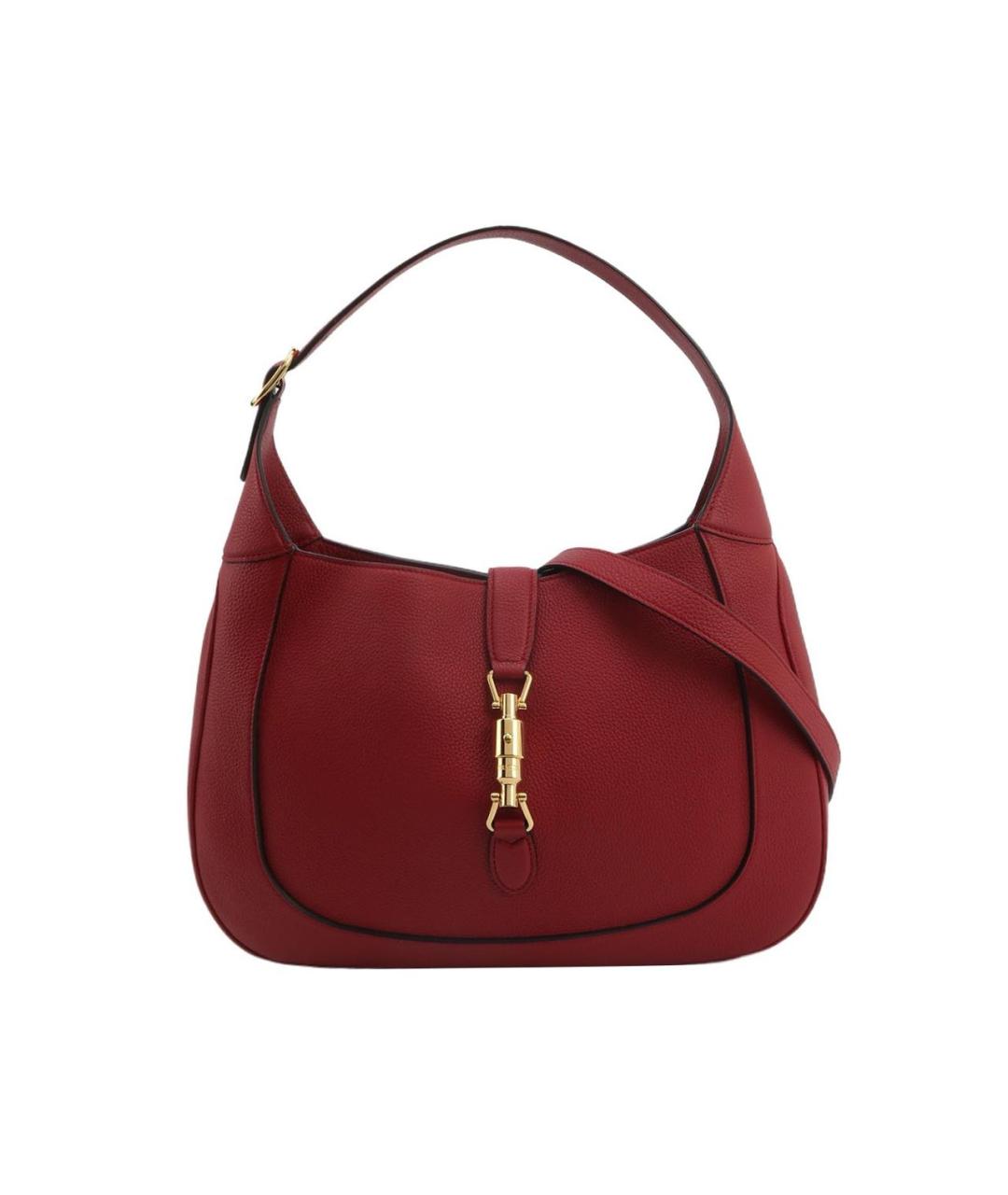 GUCCI Красная кожаная сумка через плечо, фото 9