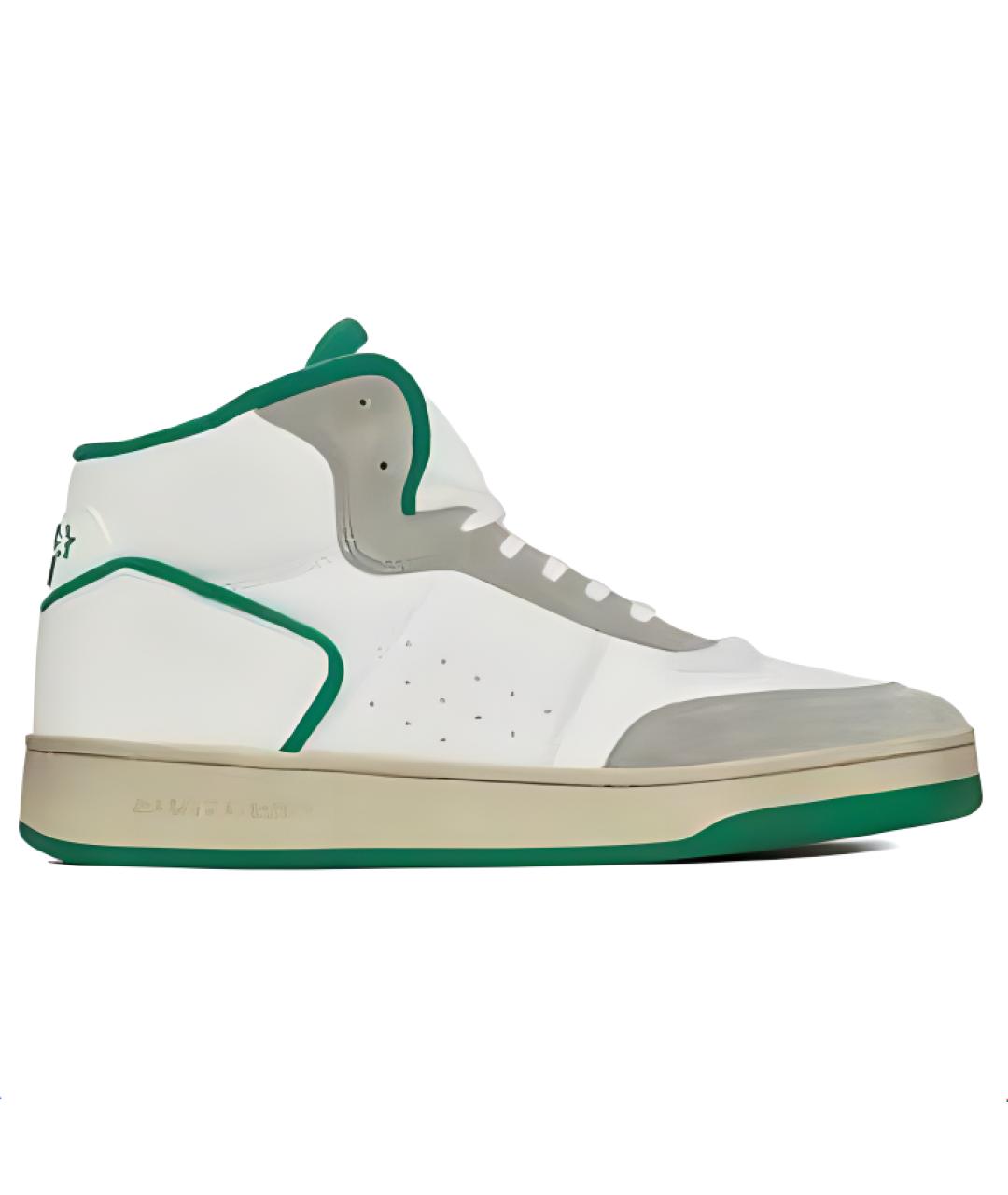 SAINT LAURENT Мульти кожаные низкие кроссовки / кеды, фото 6