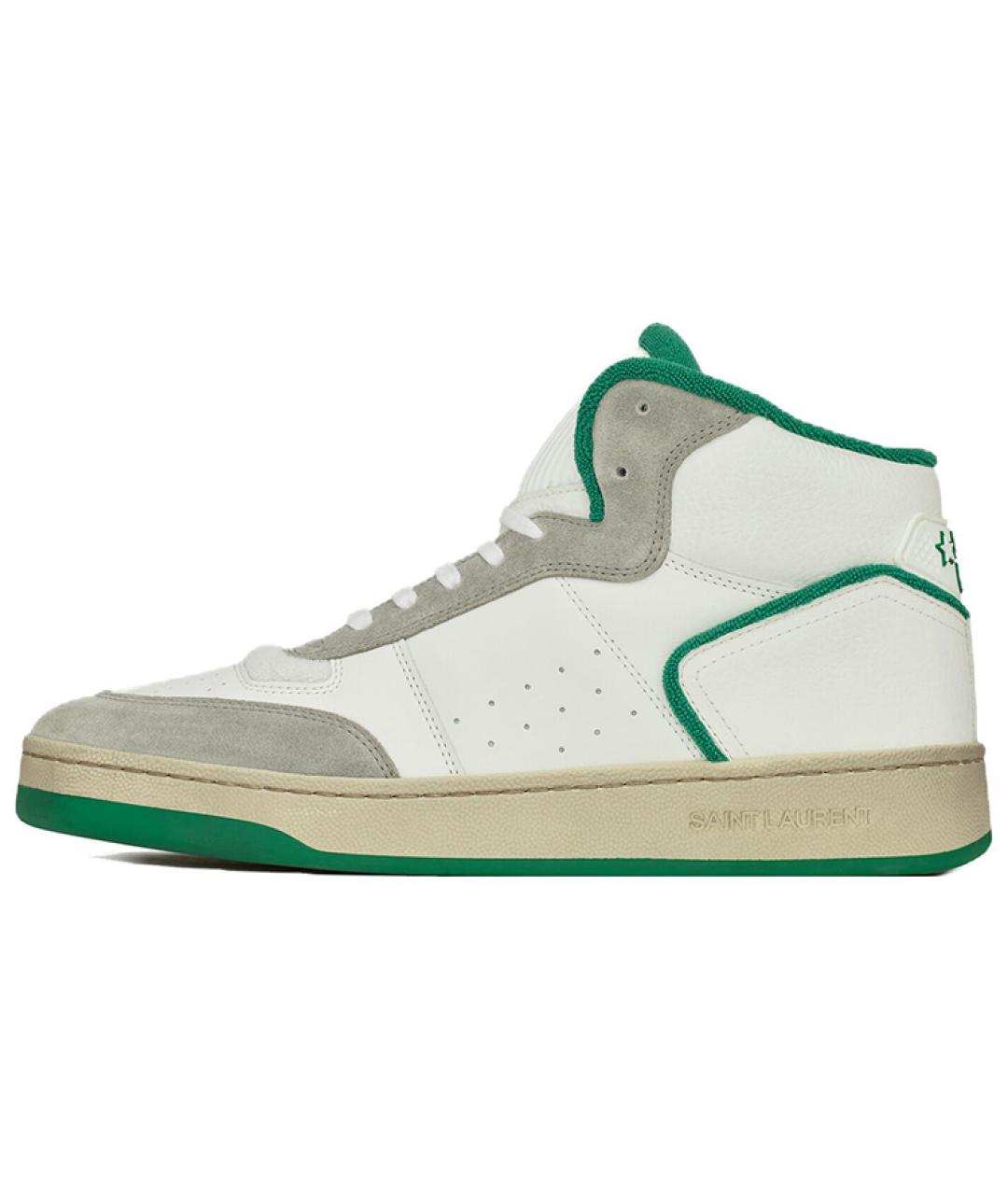 SAINT LAURENT Мульти кожаные низкие кроссовки / кеды, фото 2