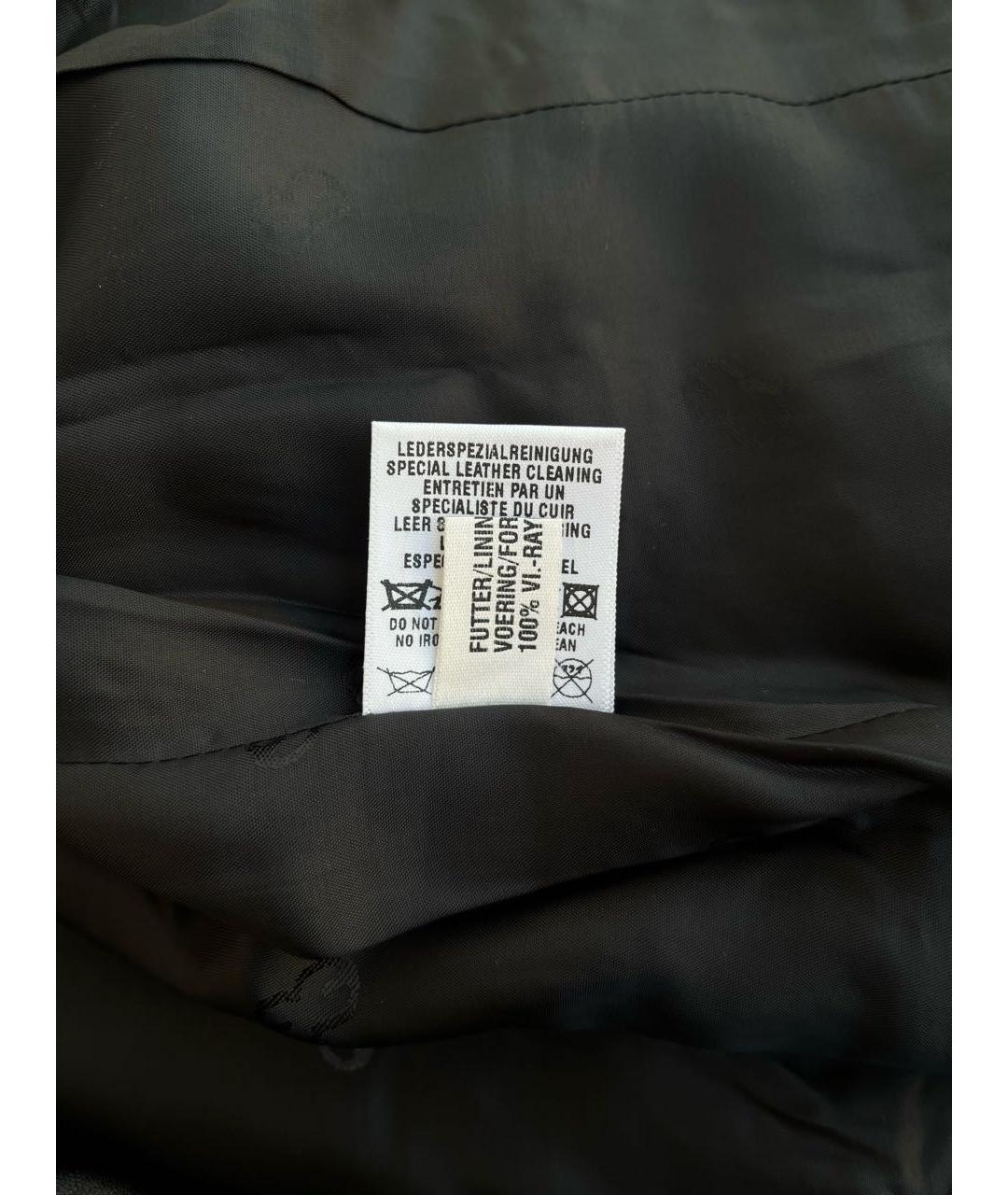 ESCADA Черная кожаная куртка, фото 7