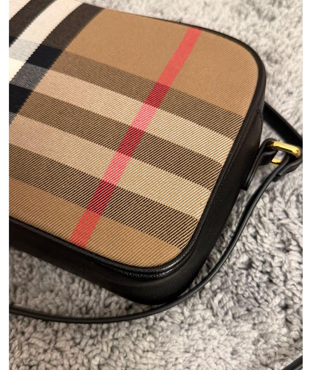 BURBERRY Коричневая сумка через плечо, фото 3