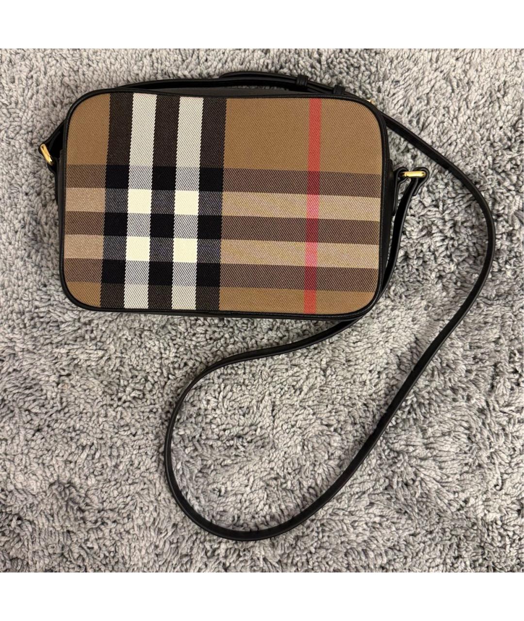 BURBERRY Коричневая сумка через плечо, фото 9