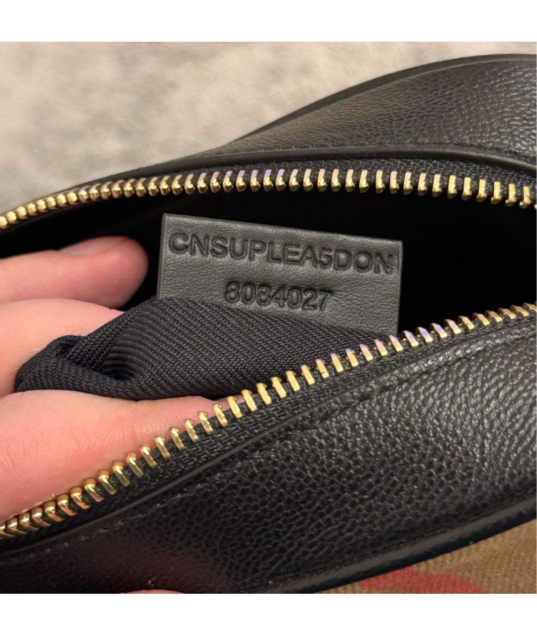 BURBERRY Коричневая сумка через плечо, фото 8