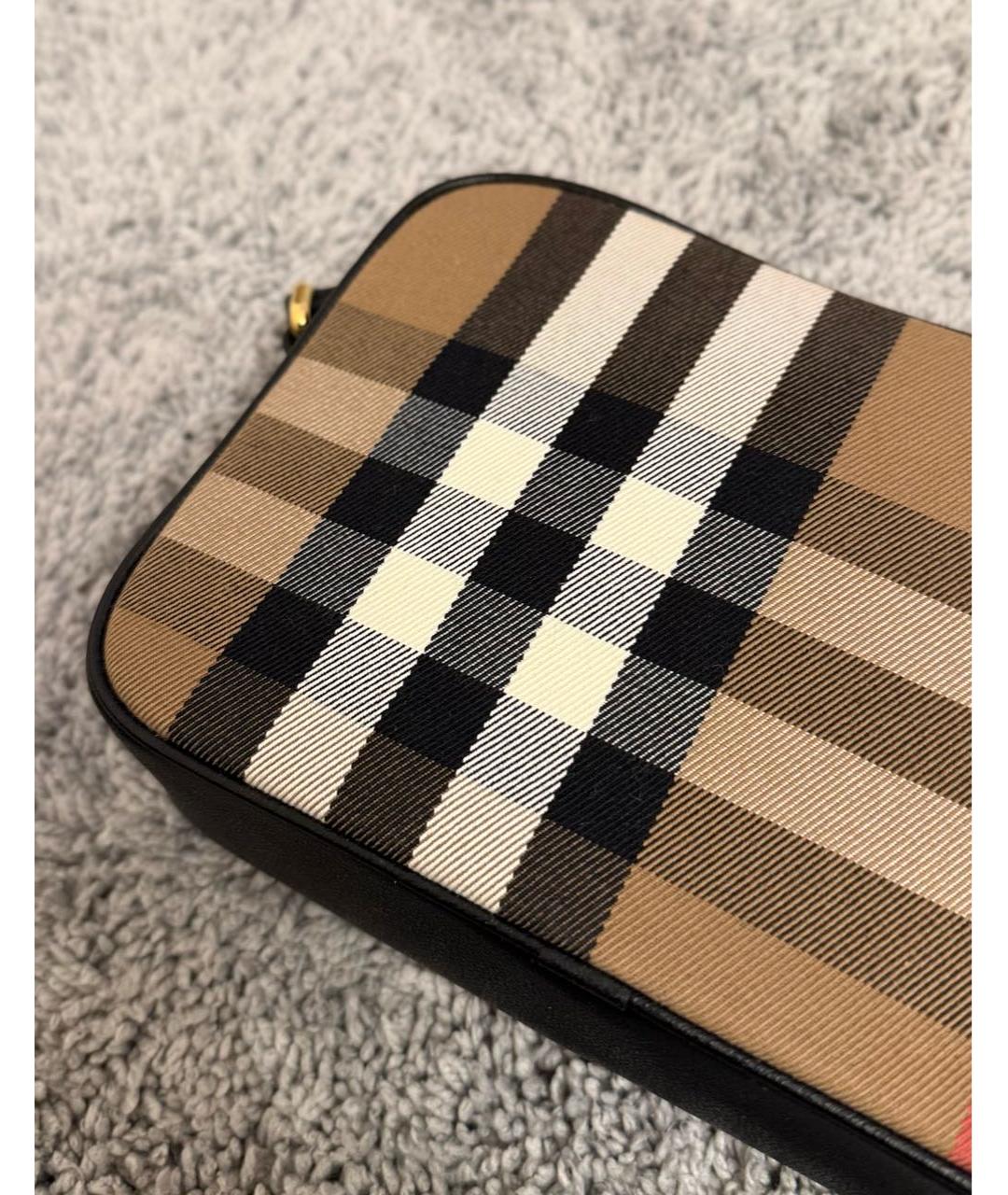 BURBERRY Коричневая сумка через плечо, фото 4