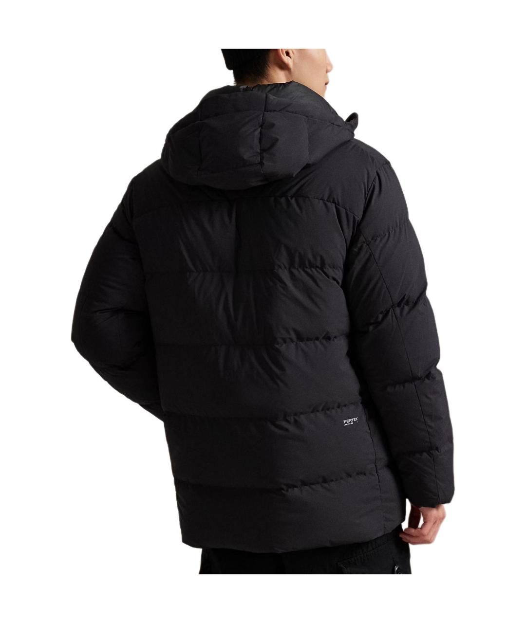 POLO RALPH LAUREN Черный пуховик, фото 4