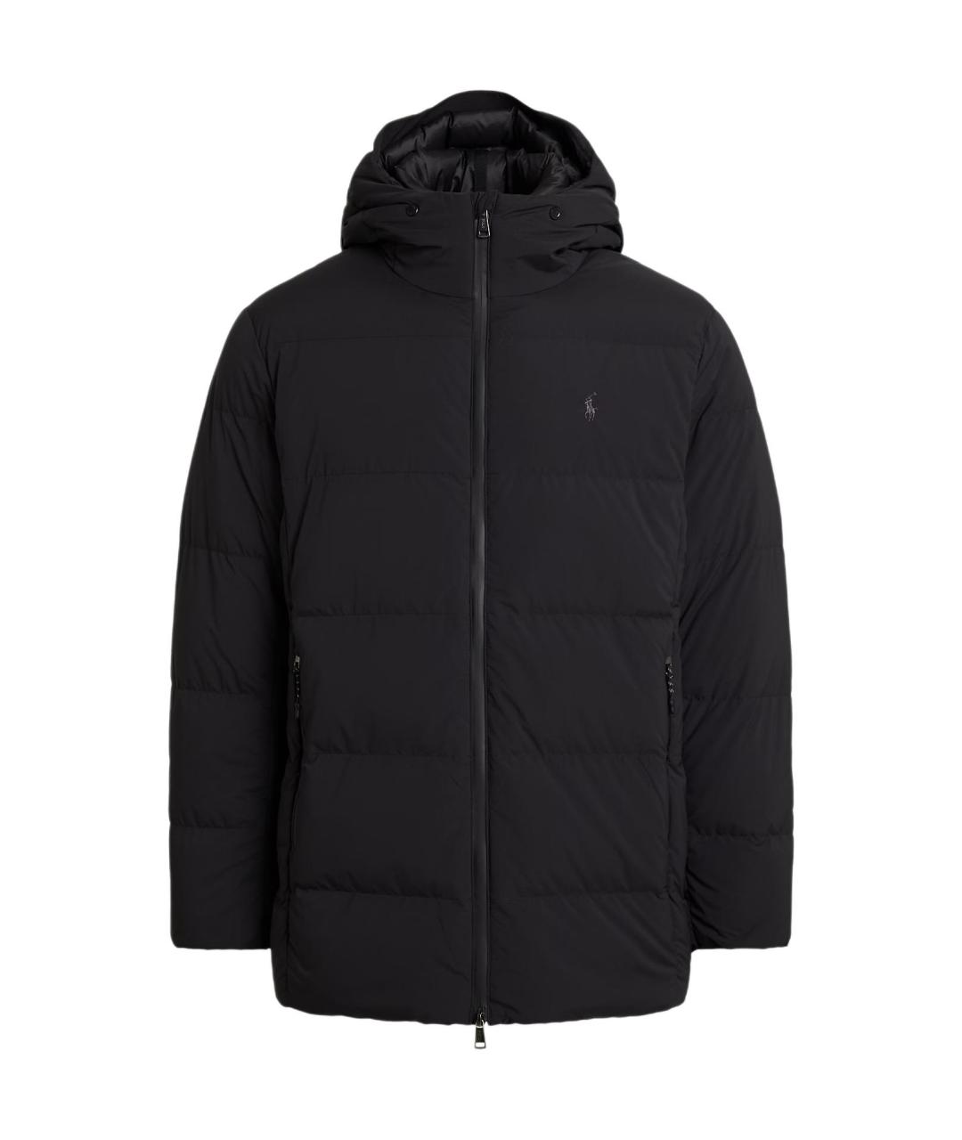 POLO RALPH LAUREN Черный пуховик, фото 1