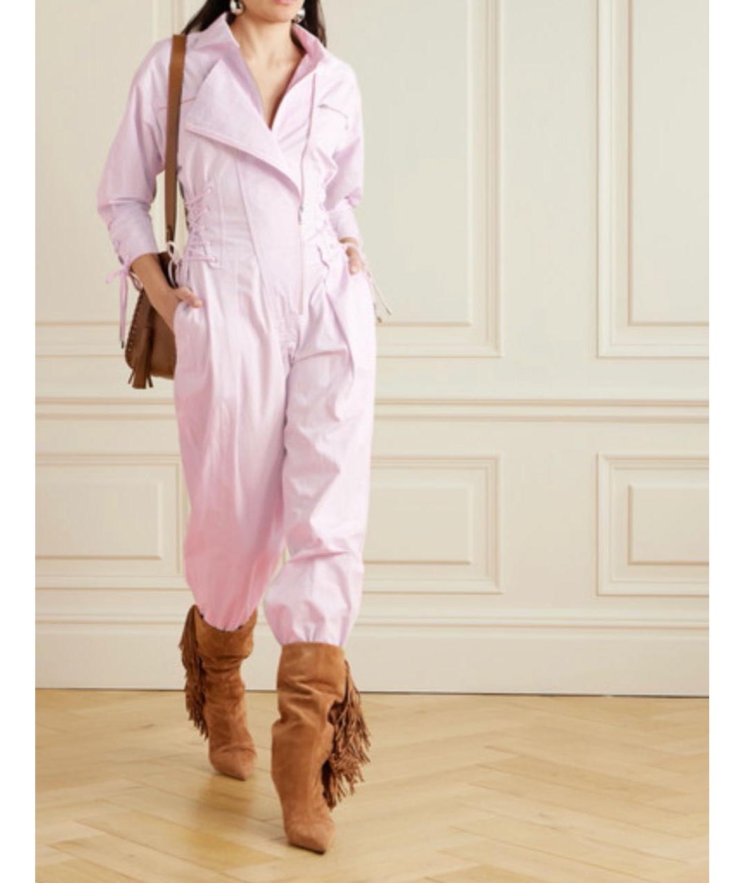ISABEL MARANT Розовый комбинезон, фото 5