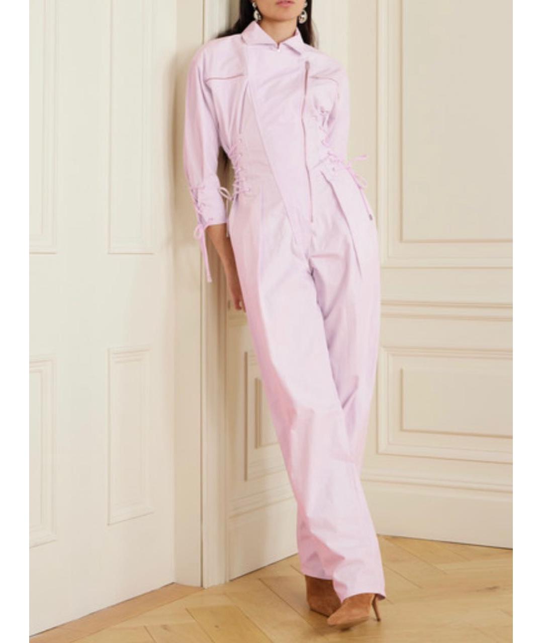 ISABEL MARANT Розовый комбинезон, фото 6