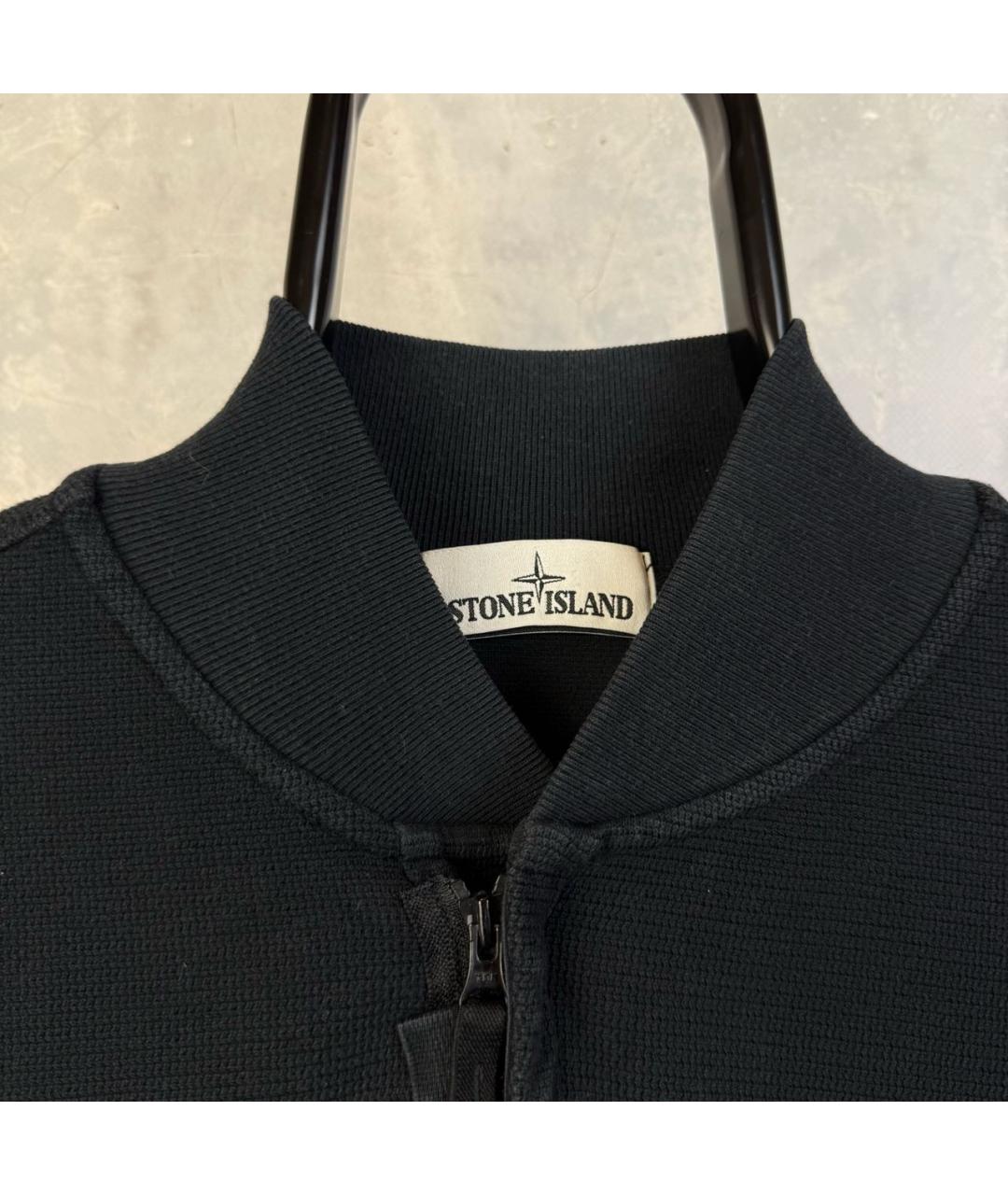 STONE ISLAND Темно-синий джемпер / свитер, фото 5