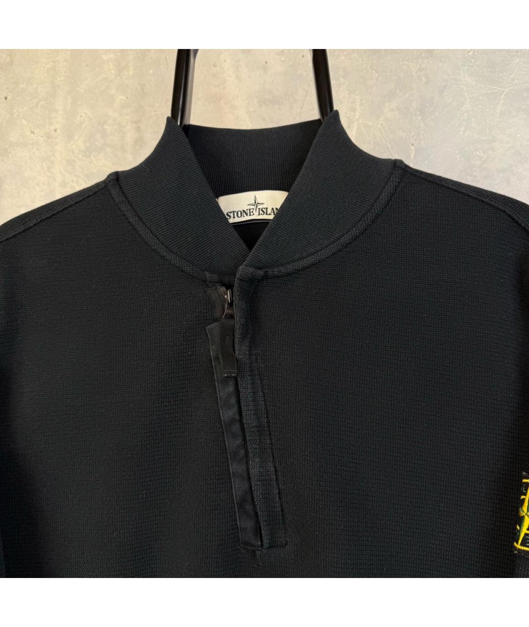 STONE ISLAND Темно-синий джемпер / свитер, фото 3