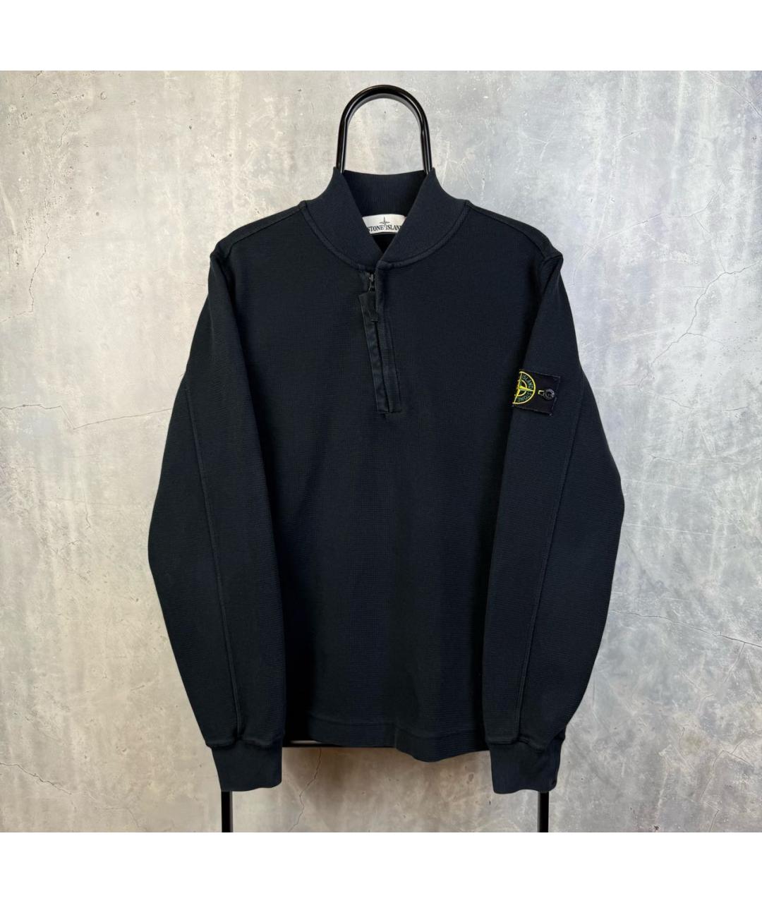 STONE ISLAND Темно-синий джемпер / свитер, фото 9