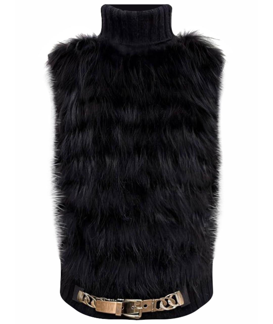 GUCCI Черный шерстяной жилет, фото 1