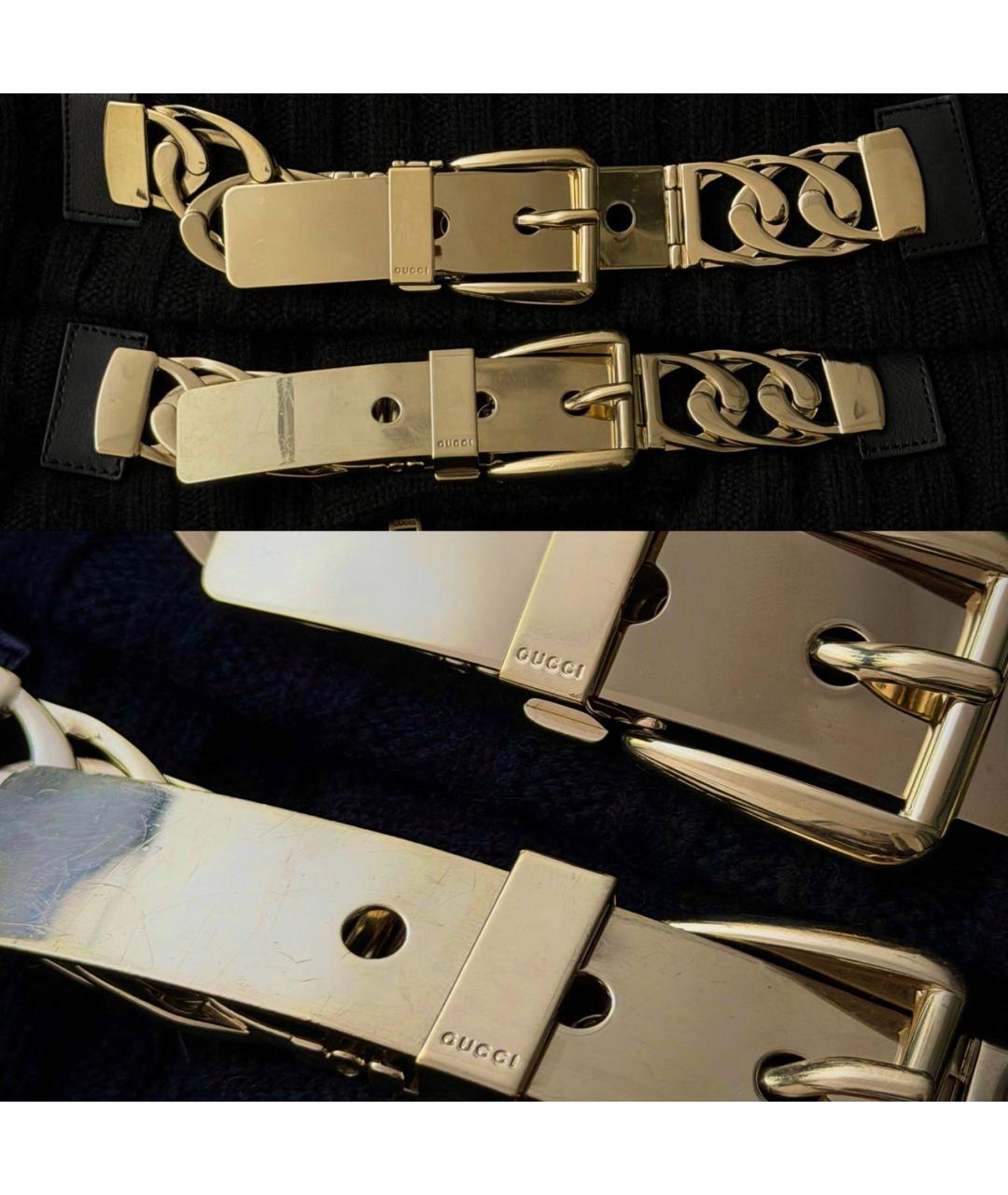 GUCCI Черный шерстяной жилет, фото 2